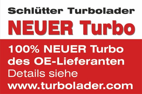 SCHLÜTTER TURBOLADER Turbófeltöltő 172-00794_STL