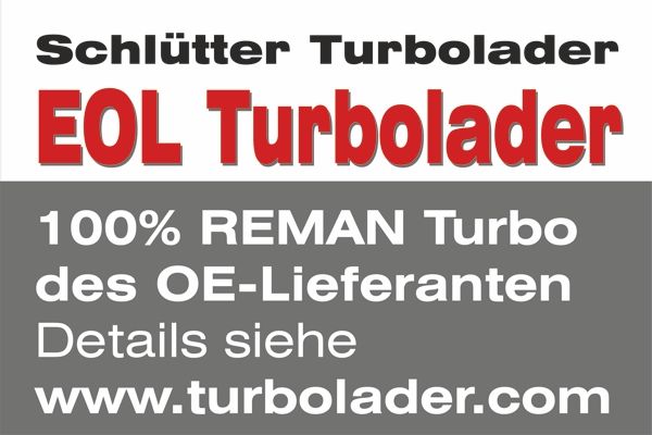 SCHLÜTTER TURBOLADER Turbófeltöltő 172-00214EOL_STL