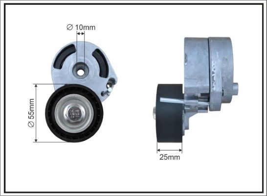 CAFFARO Feszítőkar, hosszbordásszíj 104600SP