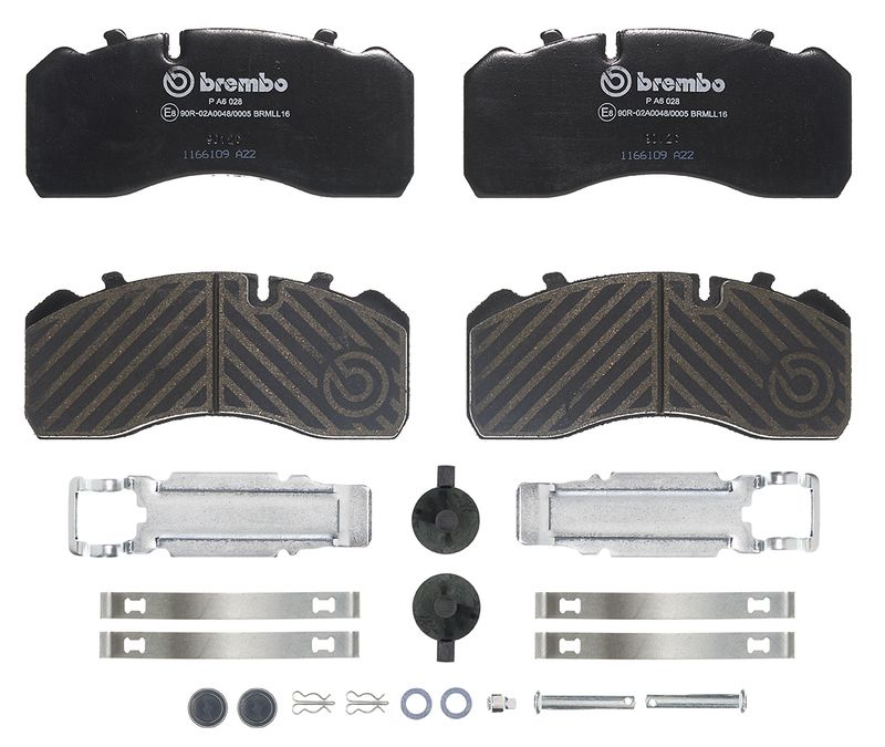 BREMBO Fékbetét, mind PA6028_BREMBO