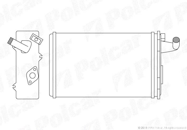 POLCAR Q Fűtőradiátor 3026N81X