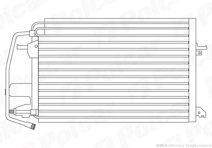 POLCAR Klímahűtő 3206K8B1