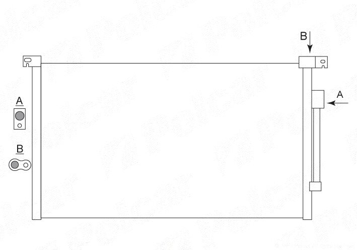 OEM/OES Klímahűtő 3218K81X