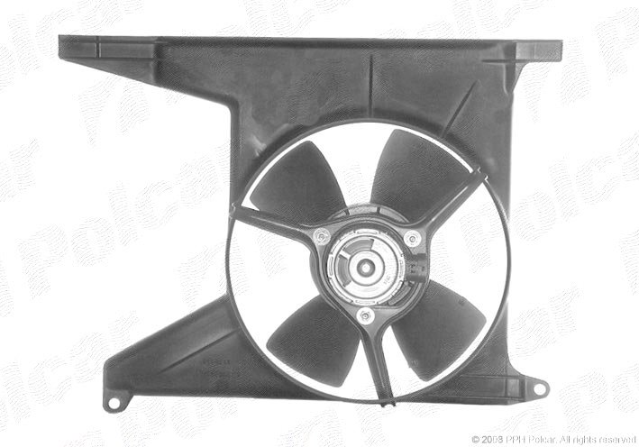 POLCAR Q Ventilátor, vízhűtő 550723W2