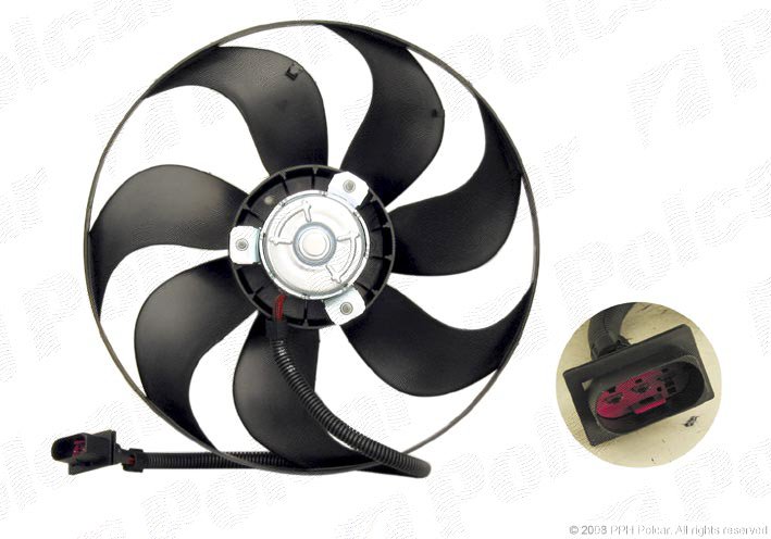 POLCAR Ventilátor, vízhűtő 952323U1