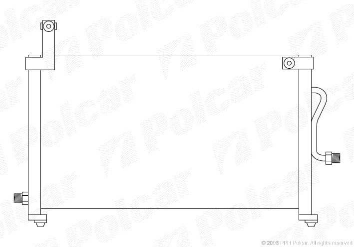 POLCAR Klímahűtő 2902K8C2