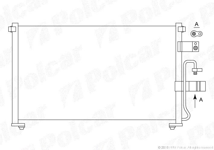 POLCAR Klímahűtő 2933K8C1