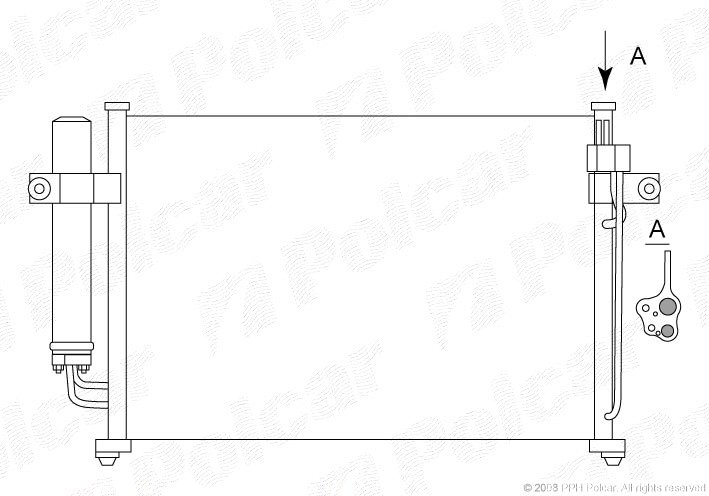 POLCAR Klímahűtő 4042K8C2