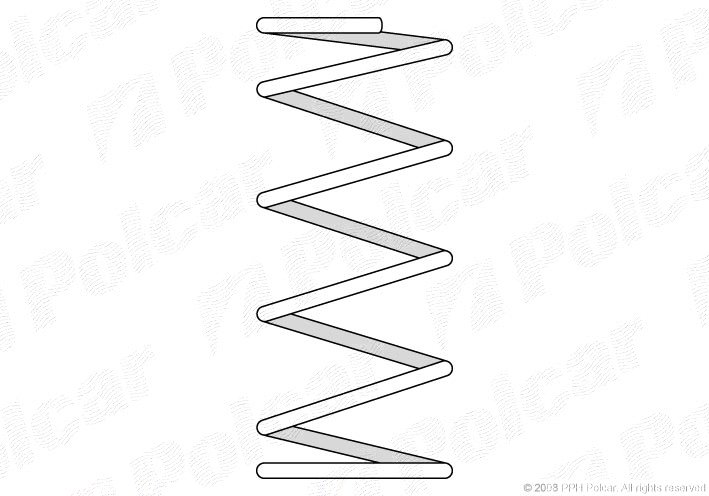 POLCAR Q Spirálrugó SU31015