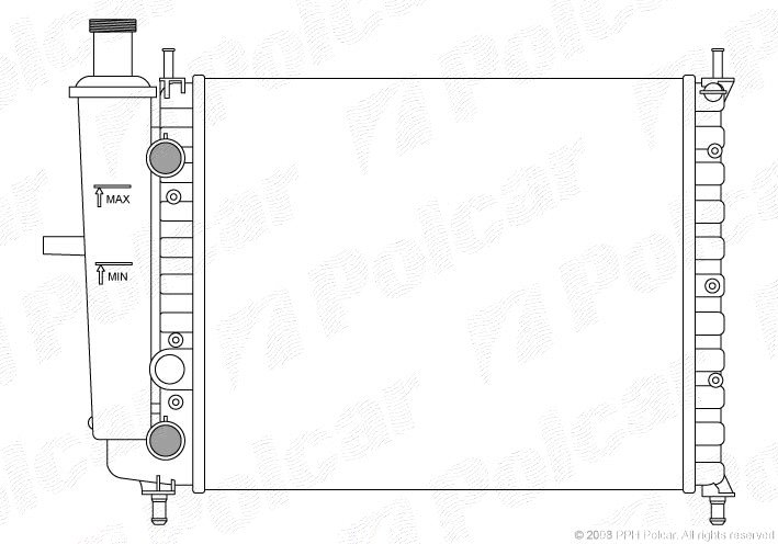 OEM/OES Vízhűtő 3019087X