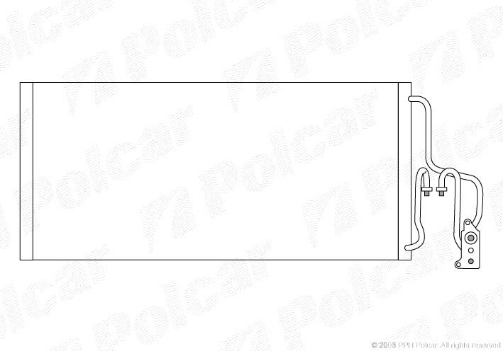 POLCAR Klímahűtő 5556K8C2