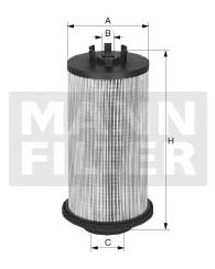 MANN-FILTER Üzemanyagszűrö betét PU966X_MANN