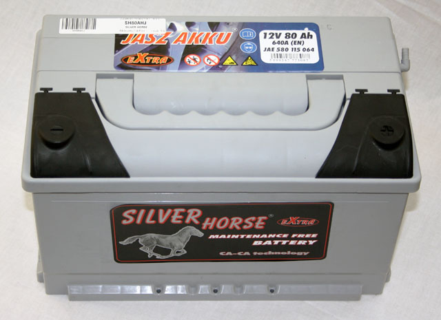 SILVER HORSE Akkumulátor, szgk SH80AHJ