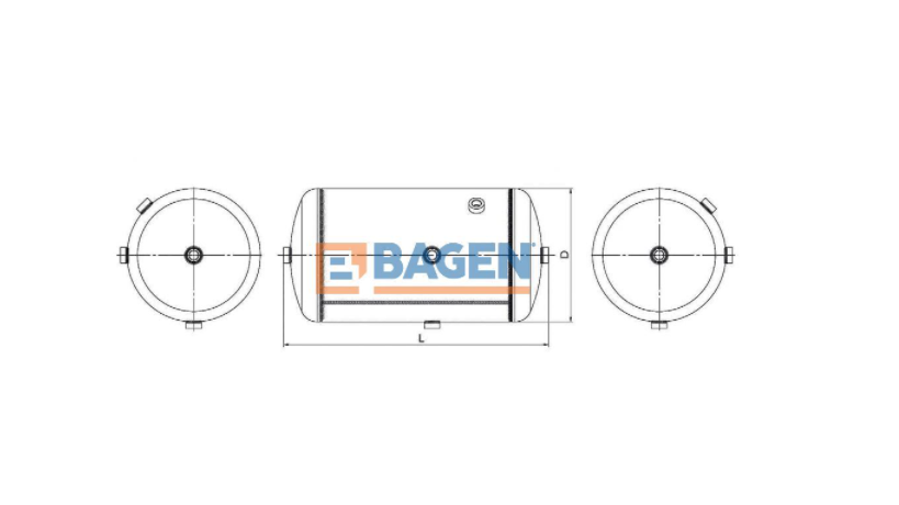 BAGEN Légtartály T821041_BAGE