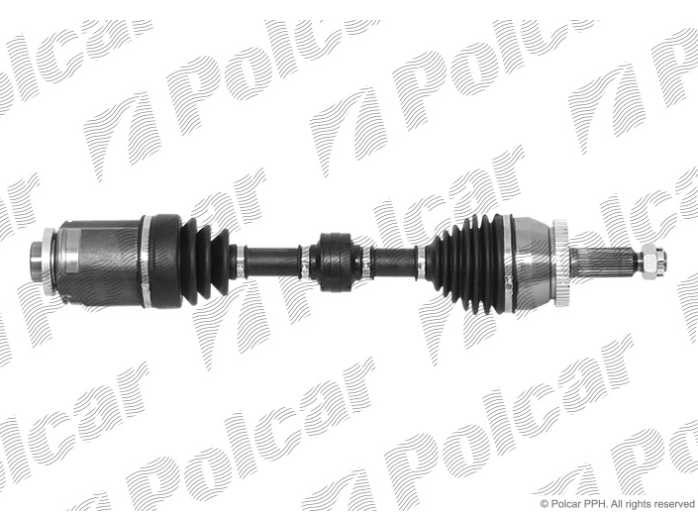 POLCAR PJ Féltengely, komplett T98406A1