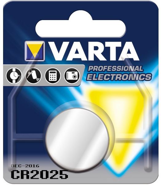 VARTA PROFESSIONAL Szárazelem CR2025_VARTA