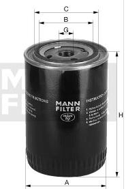 MANN-FILTER Olajszűrő W11102/14_MANN