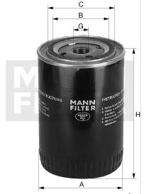 MANN-FILTER Hűtőfolyadék szűrő WA940/19_MANN