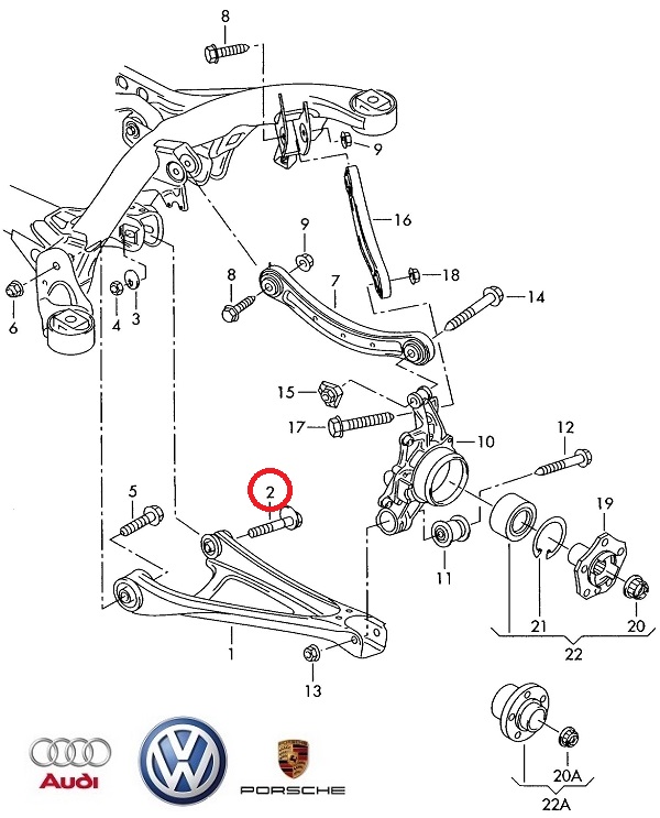 VW OE Csavar WHT001833_VOLK