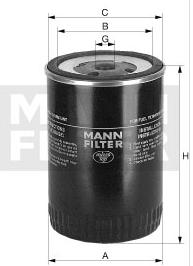 MANN-FILTER Üzemanyagszűrő WK731/1_MANN