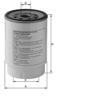 UNIFLUX Üzemanyagszűrő XP120