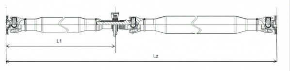 SPIDAN Féltengelycsukló GKNP20023_SPIDAN