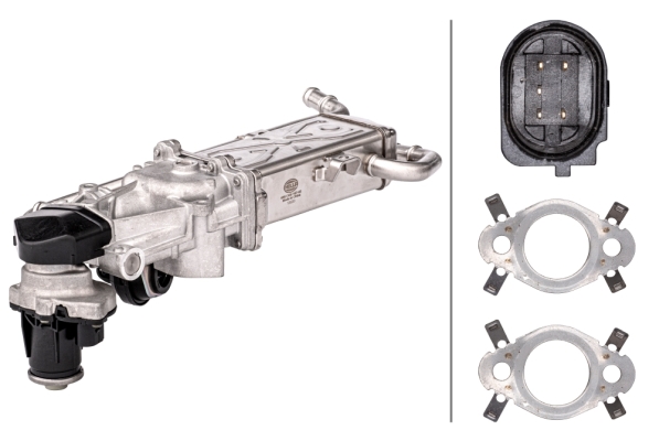 HELLA EGR hűtő 6NU358167-021