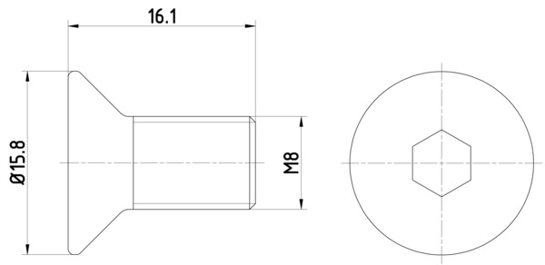 HELLA Csavar, féktárcsához 8DZ355209-061