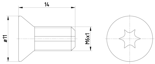 HELLA Csavar, féktárcsához 8DZ355209-121