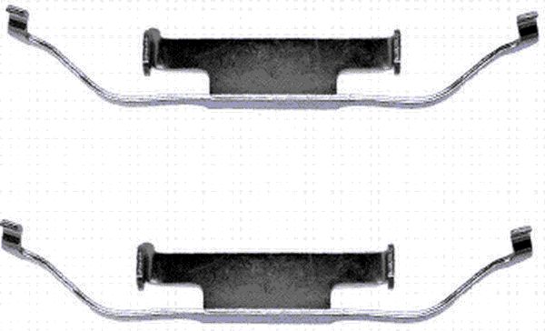 HELLA Féknyereg javítókészlet 8DZ355201-141