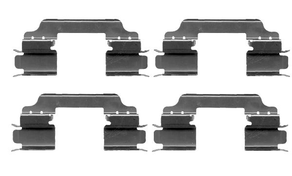 HELLA Tartozékkészlet, tárcsafékbetét 8DZ355203-151