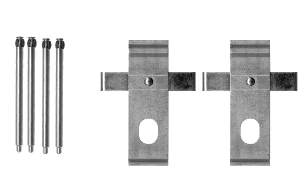 HELLA Tartozékkészlet, tárcsafékbetét 8DZ355203-111