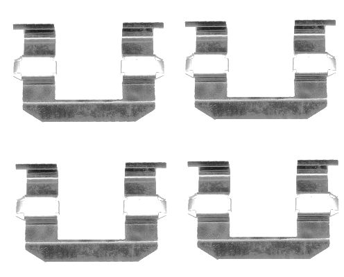 HELLA Tartozékkészlet, tárcsafékbetét 8DZ355203-131