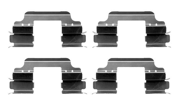 HELLA Tartozékkészlet, tárcsafékbetét 8DZ355203-141