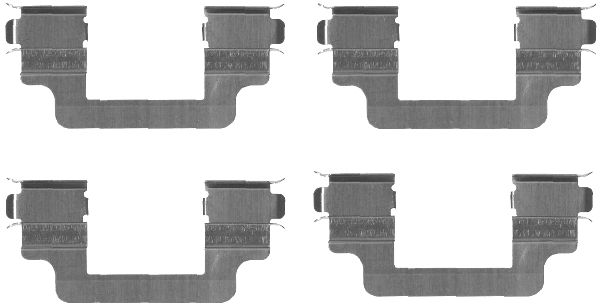 HELLA Tartozékkészlet, tárcsafékbetét 8DZ355203-311