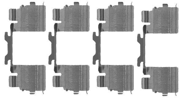 HELLA Tartozékkészlet, tárcsafékbetét 8DZ355205-111