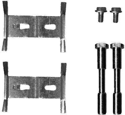 HELLA Tartozékkészlet, tárcsafékbetét 8DZ355203-181