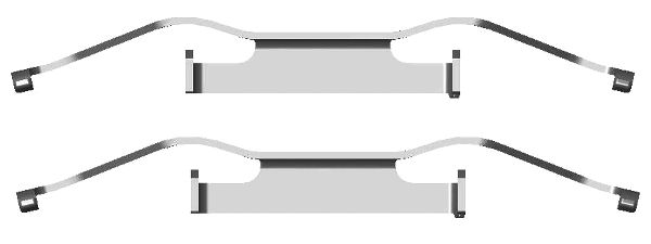 HELLA Féknyereg javítókészlet 8DZ355201-381