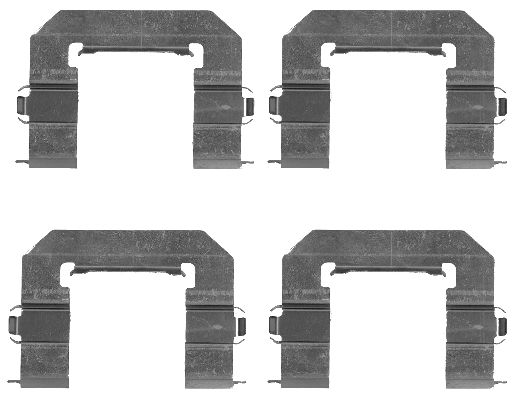 HELLA Tartozékkészlet, tárcsafékbetét 8DZ355203-391