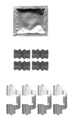 HELLA Tartozékkészlet, tárcsafékbetét 8DZ355204-271