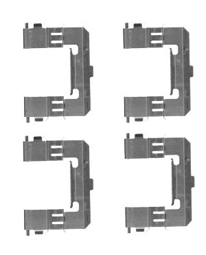 HELLA Tartozékkészlet, tárcsafékbetét 8DZ355204-571