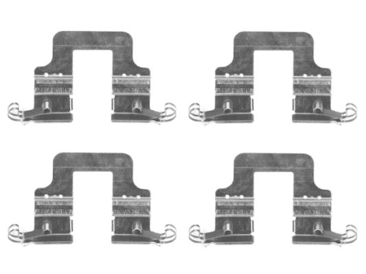 HELLA Tartozékkészlet, tárcsafékbetét 8DZ355204-851