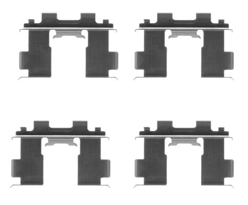 HELLA Tartozékkészlet, tárcsafékbetét 8DZ355205-391