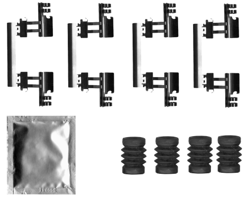 HELLA Tartozékkészlet, tárcsafékbetét 8DZ355207-171