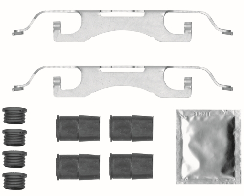 HELLA Féknyereg javítókészlet 8DZ355207-321