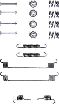 HELLA Tartozékkészlet, fékpofa 8DZ355200-101