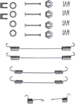 HELLA Tartozékkészlet, fékpofa 8DZ355200-371