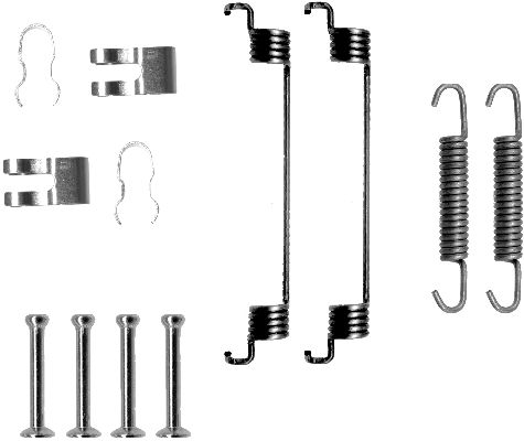 HELLA Tartozékkészlet, fékpofa 8DZ355200-561