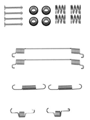 HELLA Tartozékkészlet, fékpofa 8DZ355200-901