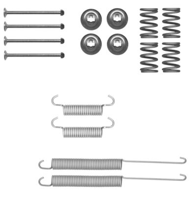 HELLA Tartozékkészlet, fékpofa 8DZ355205-411